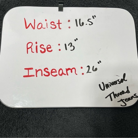 Universal Thread Vintage Straight Button Fly Hight Waist Jeans Women’s Size 12 - Picture 4 of 8